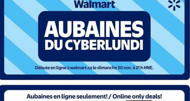 Circulaire Walmart du Cyber lundi 2025