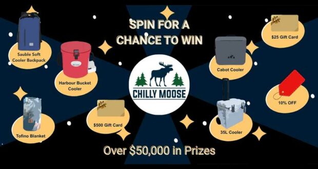 Gagnez 56 640 $ en prix avec Chilly Moose
