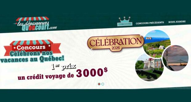 Gagnez un crédit-voyage d’une valeur de 3000 $