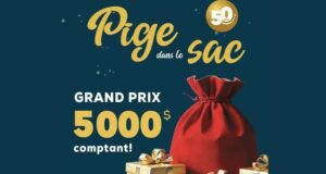 Gagnez un grand prix en argent de 5000$