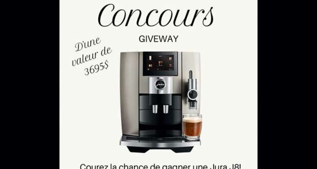 Gagnez une Jura J8 d’une valeur de 3695 $