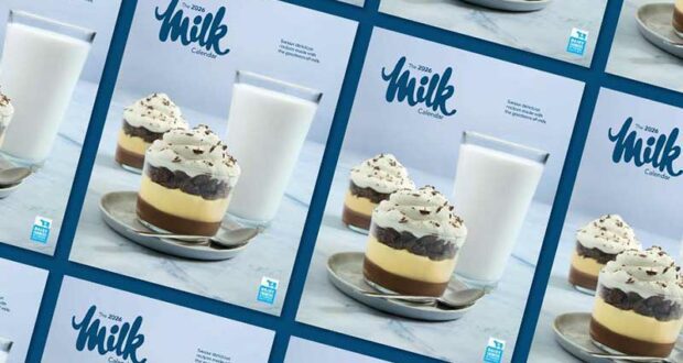 Recevez GRATUITEMENT chez vous le Calendrier du lait 2026