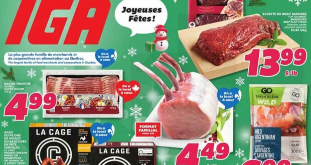 Circulaire IGA du 25 décembre au 31 décembre 2025