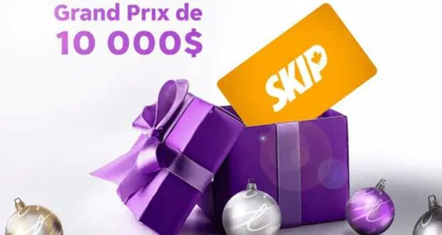 Gagnez un grand prix Skip de 10 000 $
