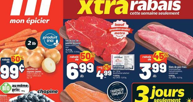 Circulaire Metro du 15 janvier au 21 janvier 2026