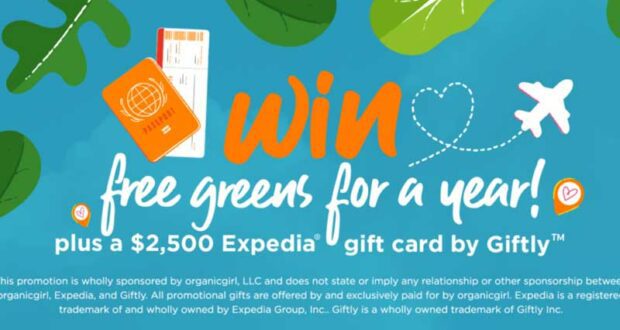 Gagnez 1 an de légumes verts et 1 prix Expedia de 2500 $