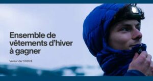 Gagnez un ensemble de vêtements hivernaux de 1000 $