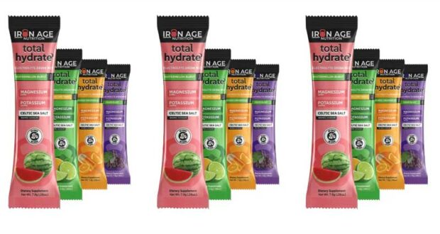 Échantillons GRATUITS de boisson électrolytique Total Hydrate