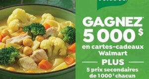 Gagnez 5 000 $ en Cartes-cadeaux électroniques Walmart