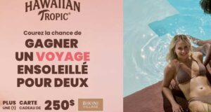 Gagnez 7000$ pour un voyage ensoleillé pour deux