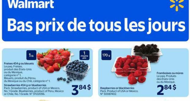 Circulaire Walmart du 26 février au 4 mars 2026