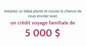 Gagnez un crédit voyage familiale de 5 000 $