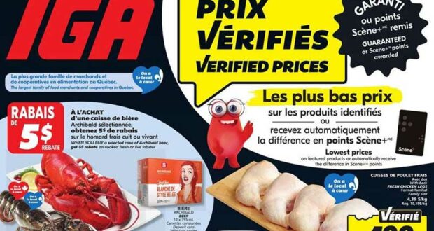 Circulaire IGA du 30 avril au 6 mai 2026