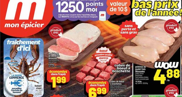 Circulaire Metro du 30 avril au 6 mai 2026