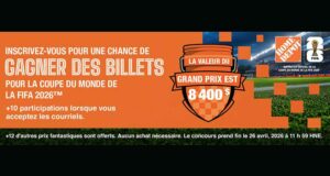 Concours Coupe du Monde FIFA de Home Dépôt (VDA 23 951 $)