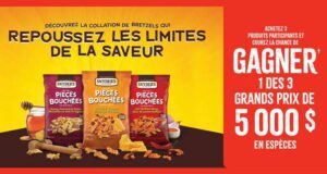 Gagnez 1 des 3 prix en argent de 5000 $