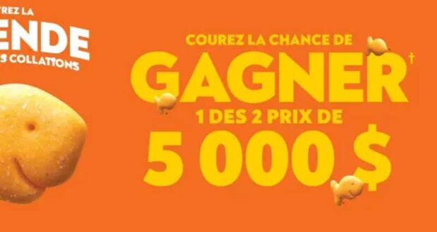 Gagnez 5000$ en argent comptant