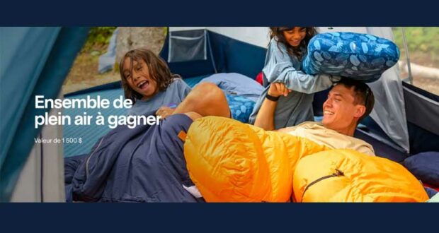 Gagnez un Ensemble de Camping Familial de 2000 $