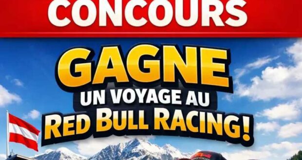 Gagnez un Voyage au Red Bull Racing en Autriche (10 000 $)