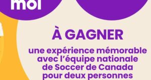Gagnez une Expérience avec l’équipe de Soccer Canada