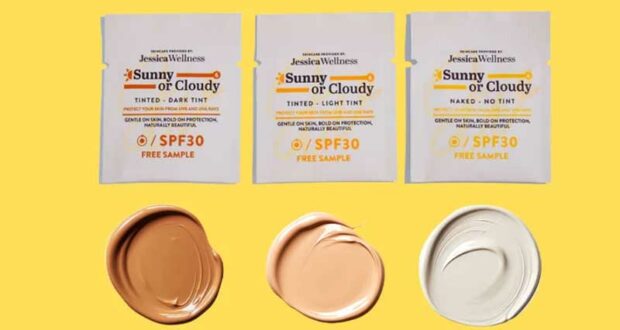 Échantillons GRATUITS de crème solaire Jessica Wellness
