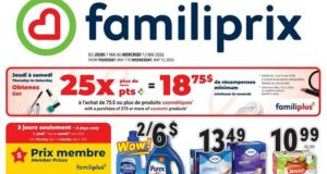 Circulaire Familiprix du 7 mai au 13 mai 2026