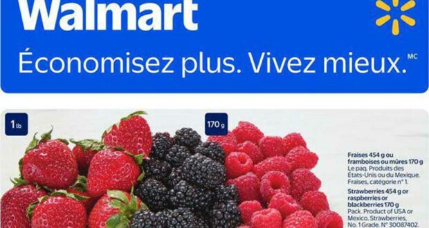 Circulaire Walmart du 30 avril au 6 mai 2026