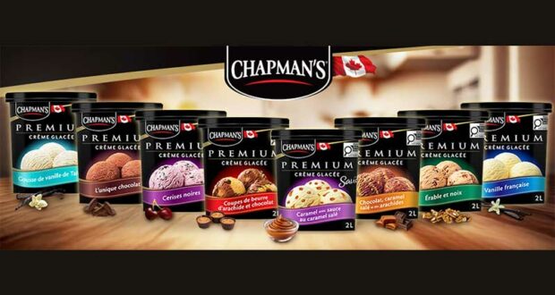 Recevez Gratuitement La Crème Glacée Chapman’s Premium