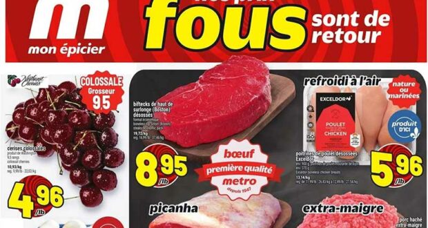 Circulaire Metro du 11 juin au 17 juin 2026