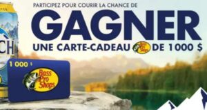 Gagnez 5 cartes-cadeaux Bass Pro Shops de 1000$ chacune