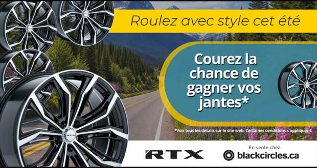 Gagnez des jantes RTX de 1000 $