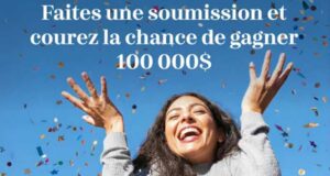 Gagnez un chèque de 100 000 $