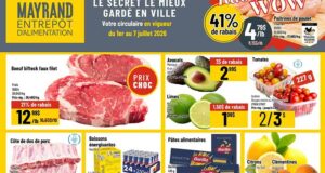 Mayrand Circulaire du 1 juillet au 7 juillet 2026