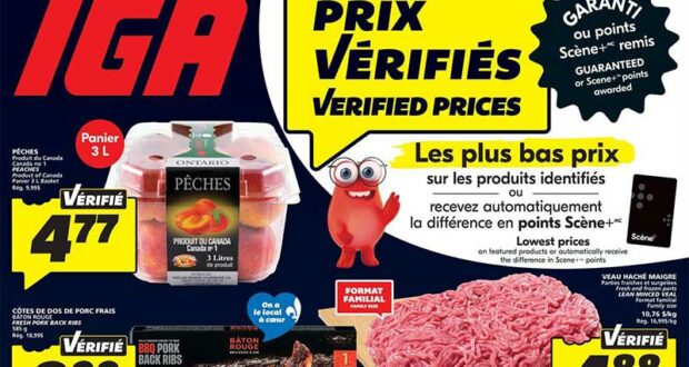 Circulaire IGA du 30 juillet au 5 août 2026
