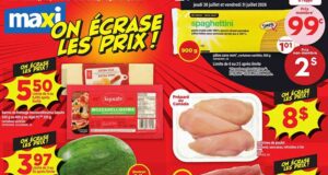 Circulaire Maxi du 30 juillet au 5 août 2026