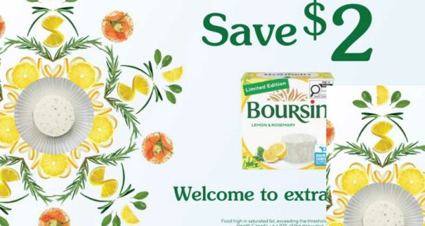 Coupon Imprimable Boursin Canada Économisez 2 $