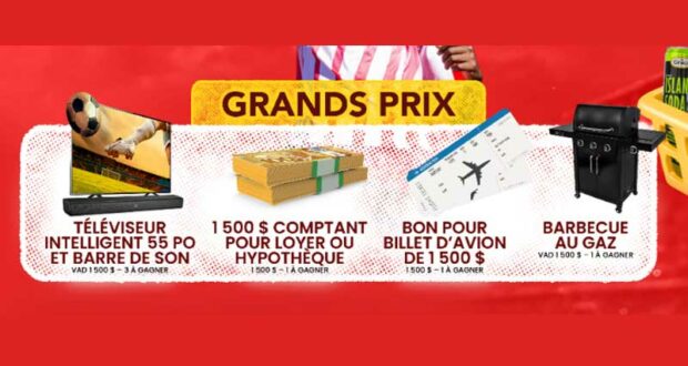 Gagnez 3 Téléviseurs intelligents 55 po et barre de son