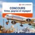 Gagnez jusqu’à 6400$ en billets d’avion avec Air Canada