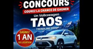 Gagnez la location d’un Volkswagen 2026 (14 000 $)