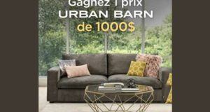 Gagnez une carte-cadeau Urban Barn de 1000 $