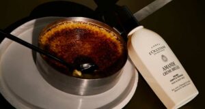 Testez gratuitement la brume Amande Crème Brûlée de L’Occitane