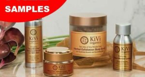 Échantillons gratuits de soins pour la peau KiVi Organics