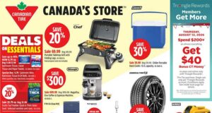 Circulaire Canadian Tire du 13 août au 20 août 2026