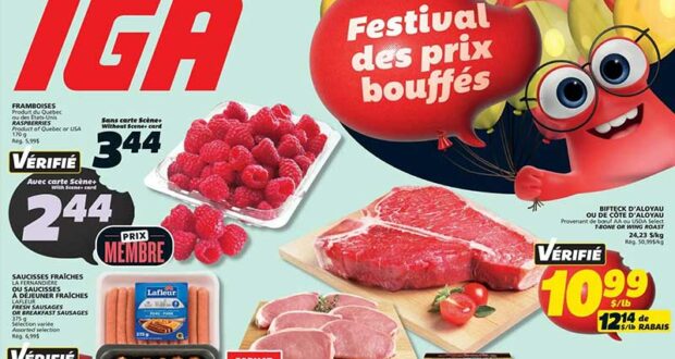 Circulaire IGA du 6 août au 12 août 2026