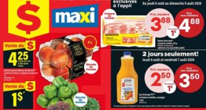 Circulaire Maxi du 6 août au 12 août 2026
