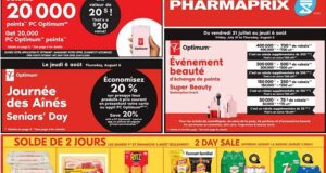Circulaire Pharmaprix du 1 août au 6 août 2026