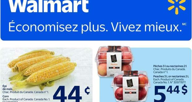 Circulaire Walmart du 13 août au 19 août 2026