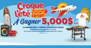 Gagnez un crédit voyage de 2 500$