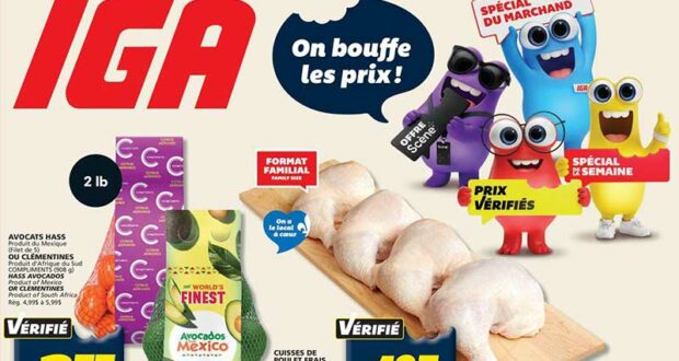 Circulaire IGA du 1 octobre au 7 octobre 2026