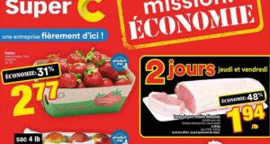 Circulaire Super C du 17 septembre au 23 septembre 2026